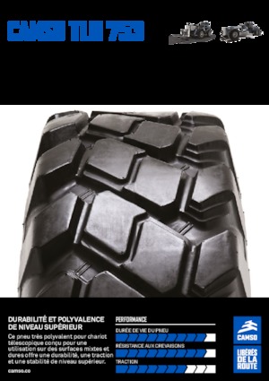 Pneu machines de chantier Camso TLH 753 13.00-24