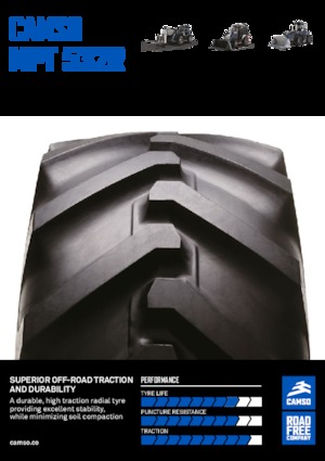 Pneu machines de chantier Camso MPT 532R 480/80R26 IND