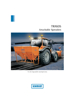 Épandeurs alimentaire avec conteneurs Schmidt Traxos 12 VH