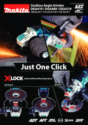 Meuleuses d'angle sans fil Makita DGA519 