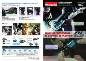 Meuleuses d'angle sans fil Makita DGA404 