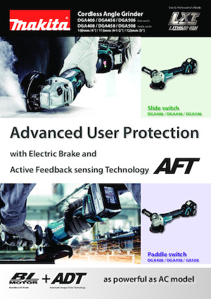 Meuleuses d'angle sans fil Makita DGA508 