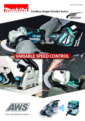 Meuleuses d'angle sans fil Makita DGA461 