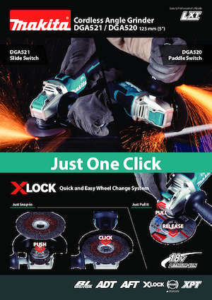 Meuleuses d'angle sans fil Makita DGA521 