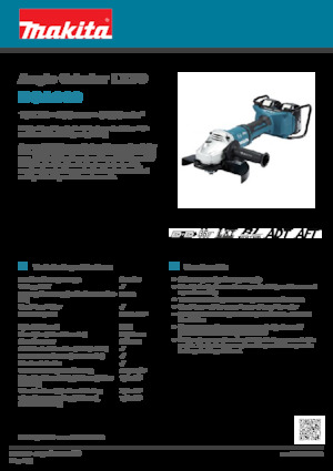 Meuleuses d'angle sans fil Makita DGA900