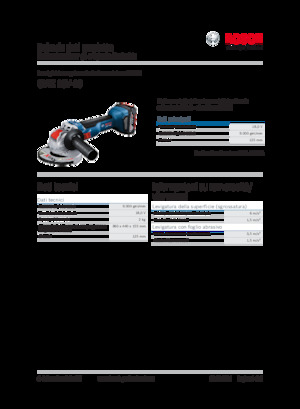 Meuleuses d'angle sans fil Bosch GWX 18V-10