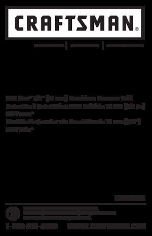 Perceuses et visseuses sans fil Craftsman CMCD732B