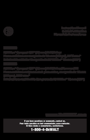 Perceuses et visseuses sans fil DEWALT DCD800B