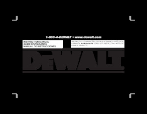 Perceuses et visseuses sans fil DEWALT DCF620B 