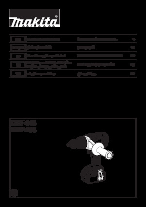 Perceuses et visseuses sans fil Makita DDF458