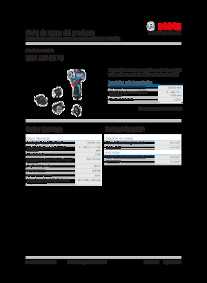 Perceuses et visseuses sans fil Bosch GSR 12V-35 FC