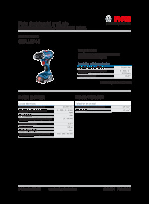 Perceuses et visseuses sans fil Bosch GSR 18V-45