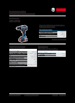 Perceuses et visseuses sans fil Bosch GSR 18V-55
