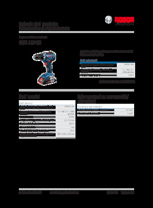 Perceuses et visseuses sans fil Bosch GSR 18V-55