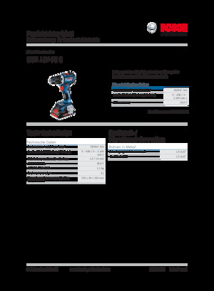 Perceuses et visseuses sans fil Bosch GSR 18V-90 C