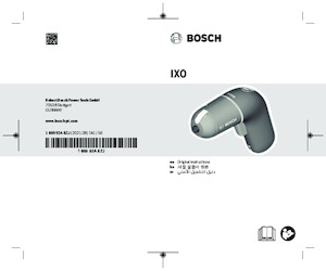 Perceuses et visseuses sans fil Bosch IXO 6