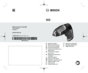 Perceuses et visseuses sans fil Bosch IXO 7