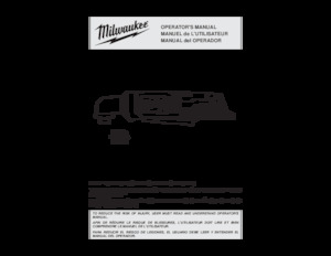 Clés et tournevis à chocs sans fil Milwaukee 2467-20