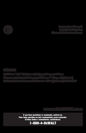 Clés et tournevis à chocs sans fil DEWALT DCF845B