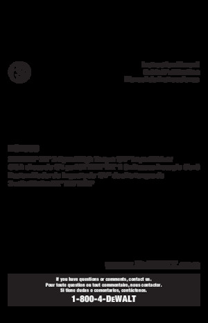 Clés et tournevis à chocs sans fil DEWALT DCF860B