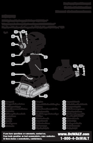Clés et tournevis à chocs sans fil DEWALT DCF870B