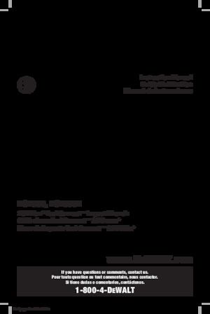 Clés et tournevis à chocs sans fil DEWALT DCF896P2