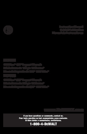 Clés et tournevis à chocs sans fil DEWALT DCF901GJ1G1