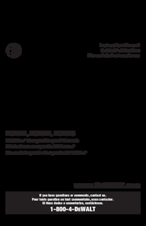Clés et tournevis à chocs sans fil DEWALT DCF923B
