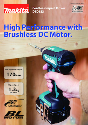 Clés et tournevis à chocs sans fil Makita DTD153