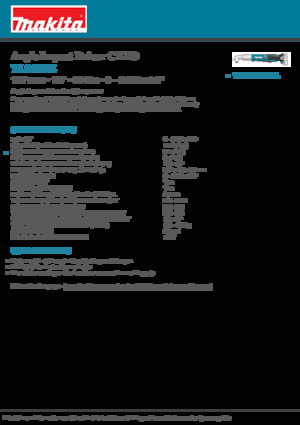 Clés et tournevis à chocs sans fil Makita TL064DZ