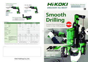 Marteaux rotatifs sans fil SDS HiKOKI DH18DPC