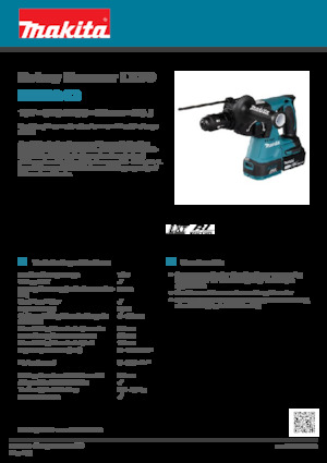 Marteaux rotatifs sans fil SDS Makita DHR243