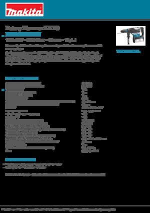 Marteaux rotatifs sans fil SDS Makita DHR400ZKUN