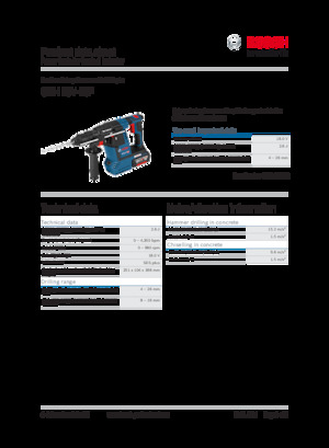 Marteaux rotatifs sans fil SDS Bosch GBH 18V-26F