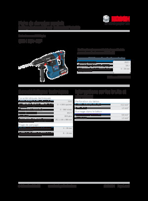 Marteaux rotatifs sans fil SDS Bosch GBH 18V-26F