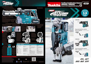 Marteaux rotatifs sans fil SDS Makita HR009G