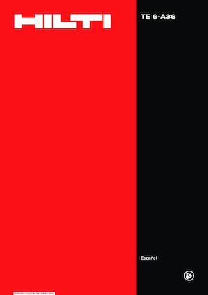 Marteaux rotatifs sans fil SDS Hilti TE 6-A36 