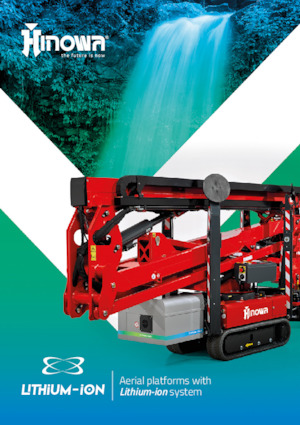 Nacelles à bras articulés sur chenilles Hinowa Goldlift 14.70 IIIS