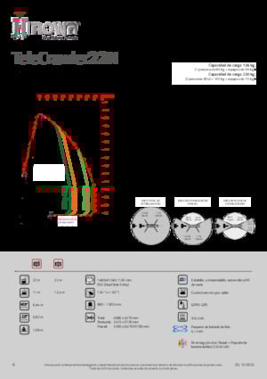 Nacelles à bras articulés sur chenilles Hinowa TeleCrawler 22N