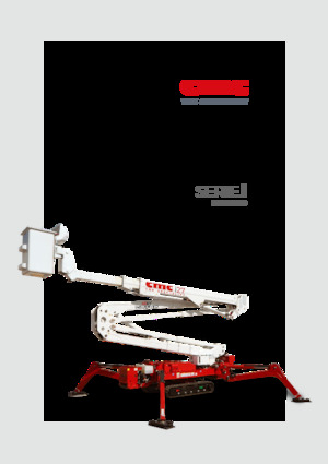 Nacelles à bras articulés sur chenilles CMC i27