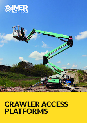 Nacelles à bras articulés sur chenilles Imer IM R 15 DA