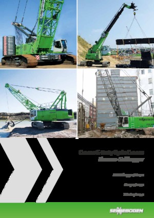 Grues à chenilles - flèche treillis Sennebogen 7700