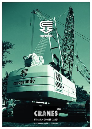 Grues à chenilles - flèche treillis Casagrande C400 XP
