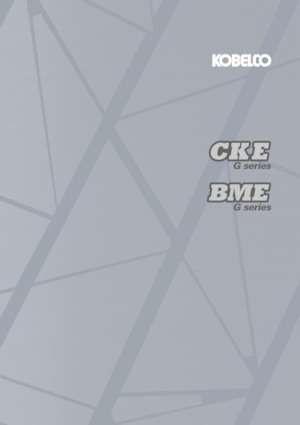 Grues à chenilles - flèche treillis Kobelco BME800G