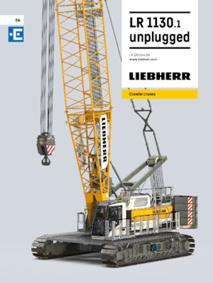 Grues à chenilles - flèche treillis Liebherr LR 1130.1 Unplugged 