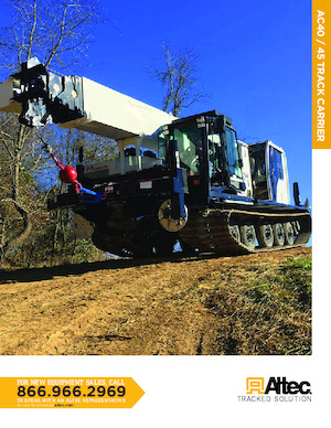 Grues à chenilles téléscopique Altec AC45-127S-TC