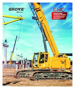Grues à chenilles téléscopique Grove GHC75