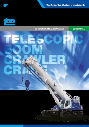 Grues à chenilles téléscopique Tadano GTC-600