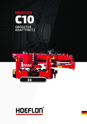Grues à chenilles téléscopique Hoeflon Hoeflon C10