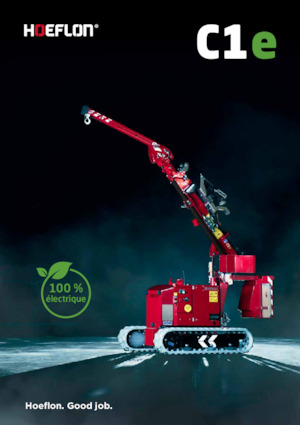 Grues à chenilles téléscopique Hoeflon Hoeflon C1e